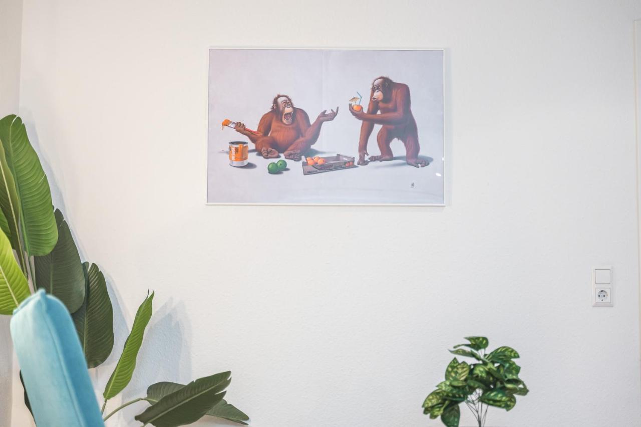 Appartement Das Crazy Monkey Loft Mit 100Qm & Summerlounge à Stuttgart Extérieur photo